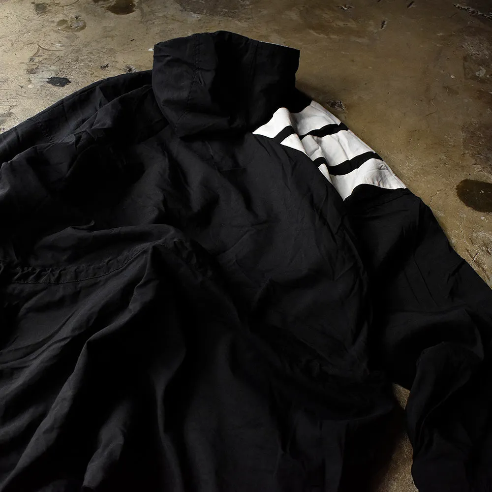 90’s adidas Big！ performance logo ロング丈 ナイロン アノラックパーカー 231104H