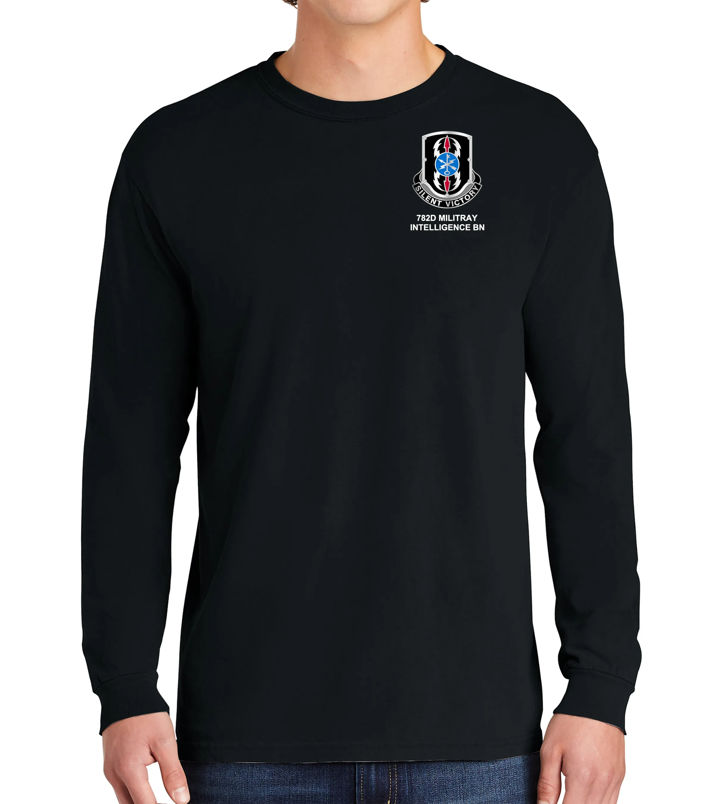A Co Long Sleeve 50-50 Blend Unisex Shirt. This shirt IS approved for PT.