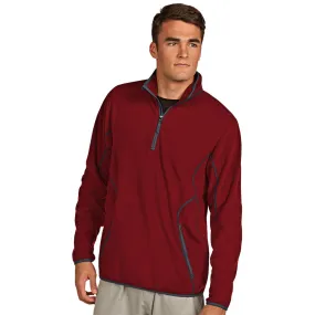 Antigua Men's Dark Red/Steel Ice Jacket