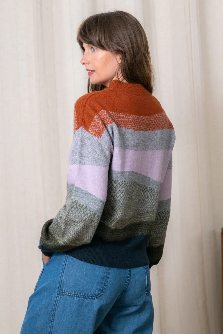 Art Colour Block Jumper