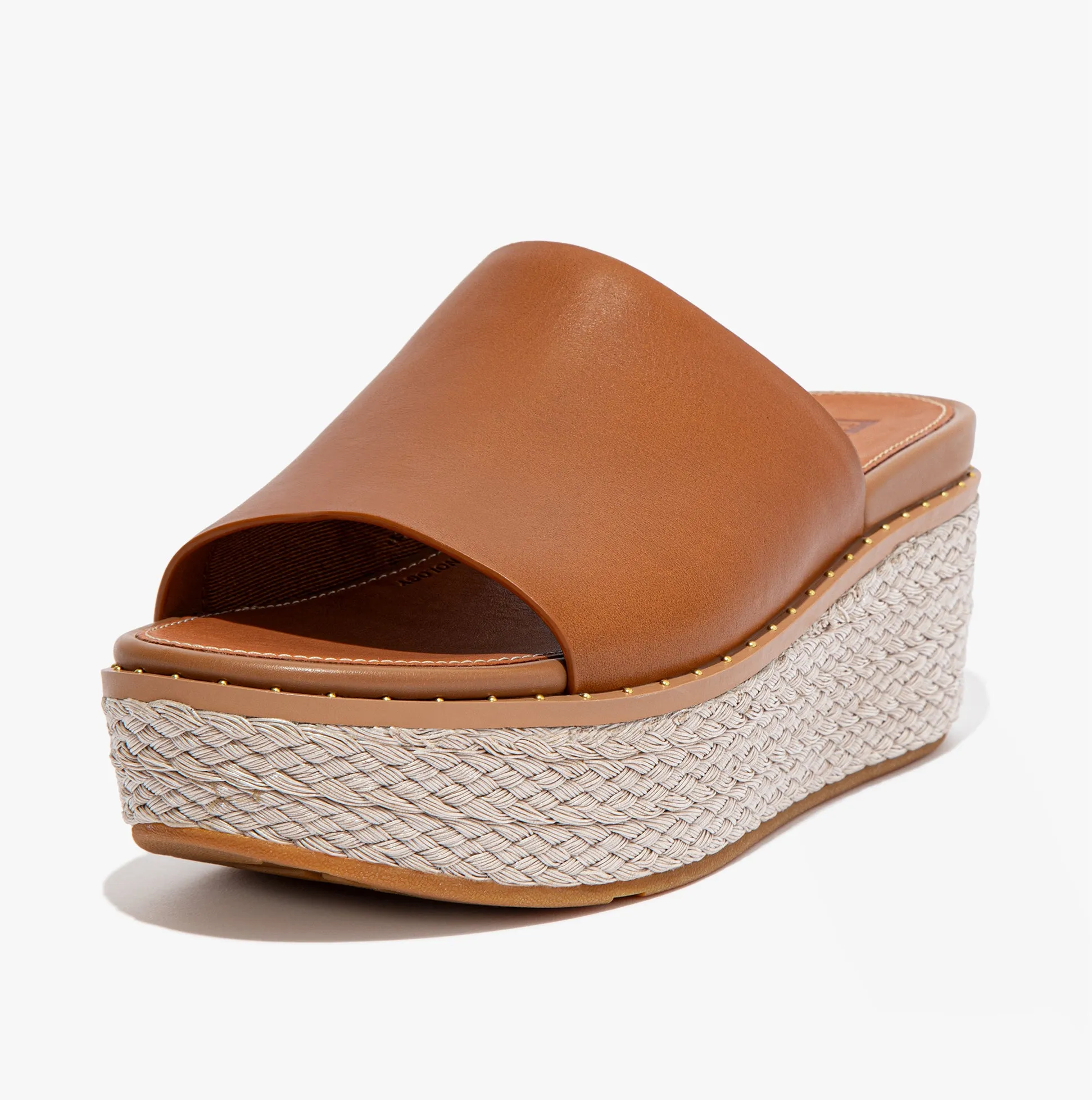 AY9-592 ELOISE ESPADRILLE Ladies Wedges  Light Tan
