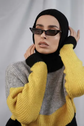 Balaclava Hijab - Black