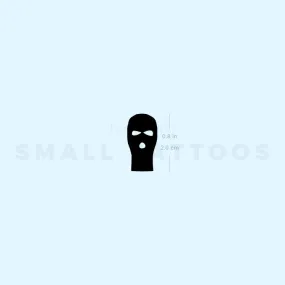 Balaclava Temporary Tattoo (Set of 3)