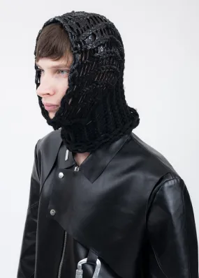 Black ARACEAE Hat