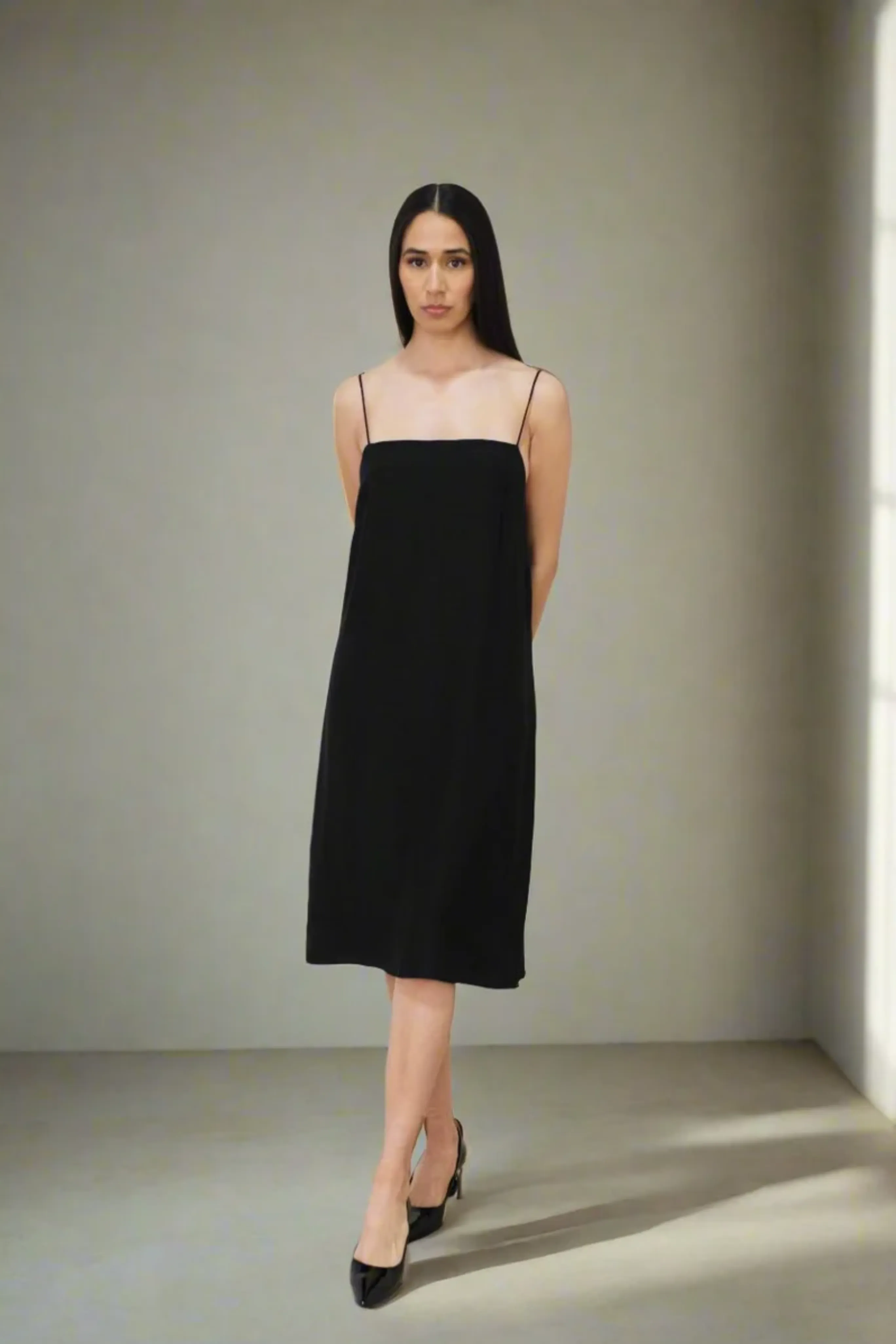 Black Short Slip