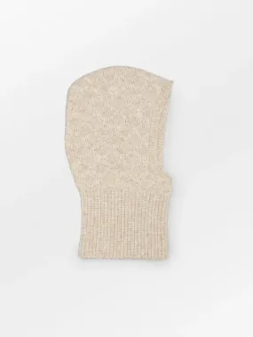 Cable Balaclava Birch White