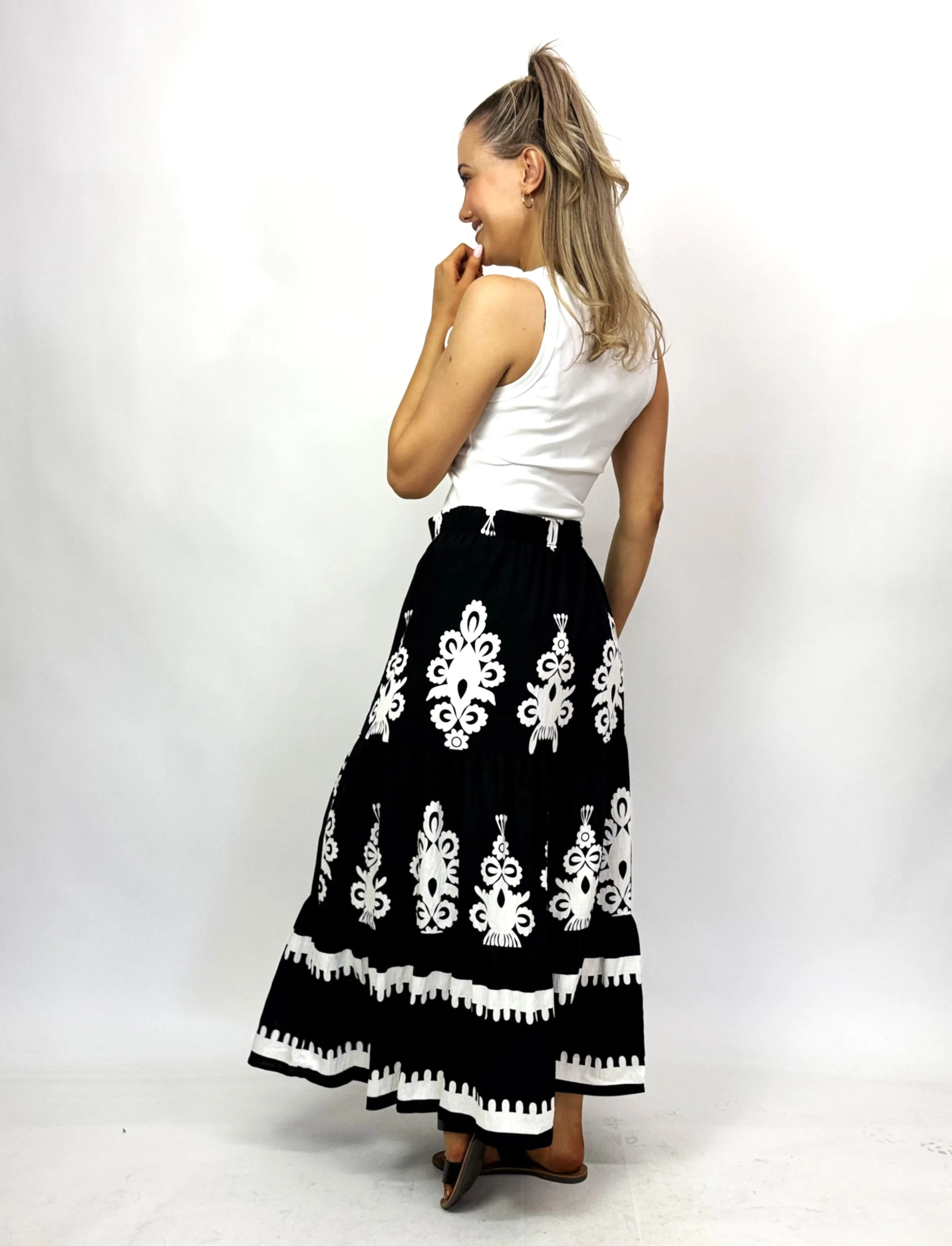 CELESTE MAXI SKIRT