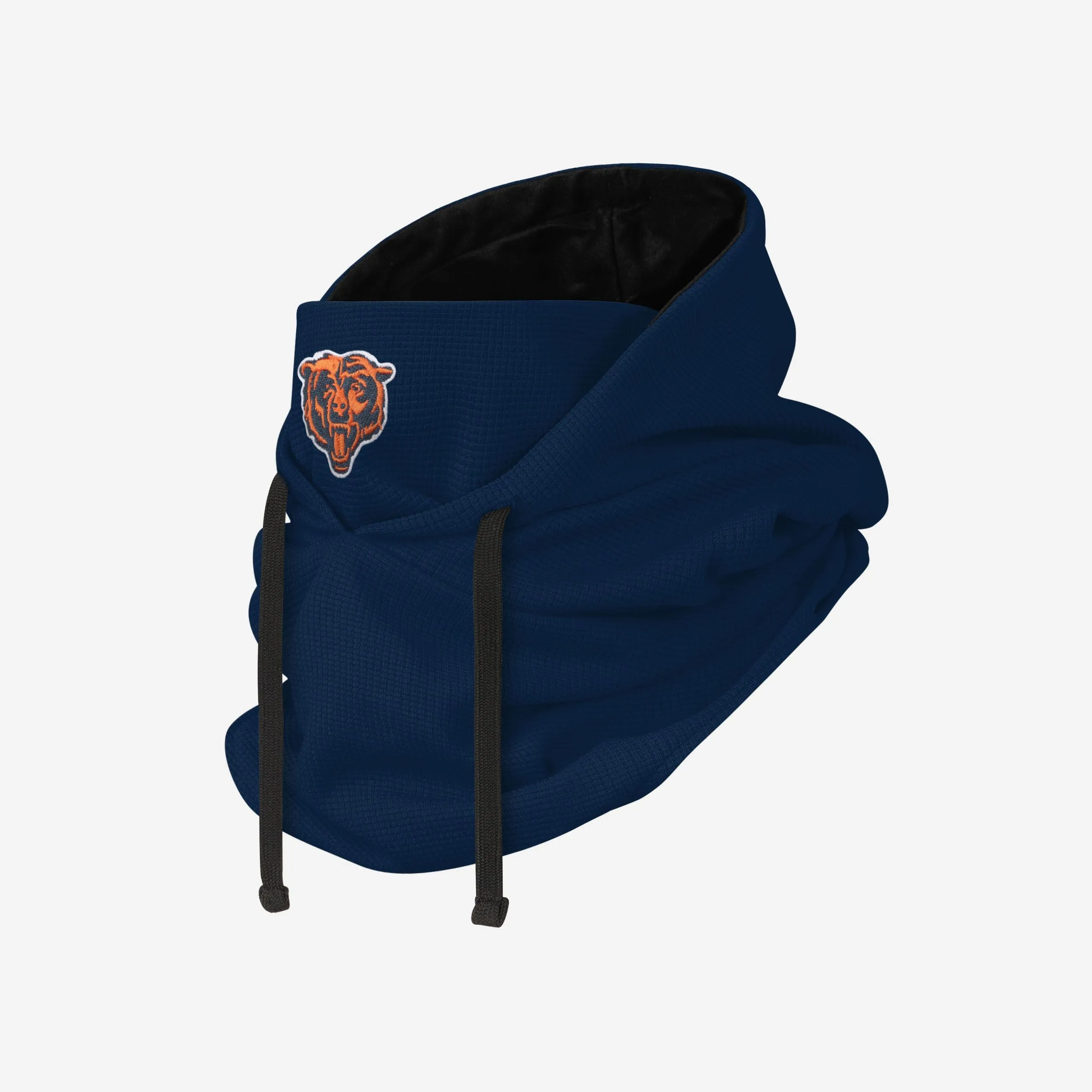 Chicago Bears Waffle Drawstring Hooded Gaiter