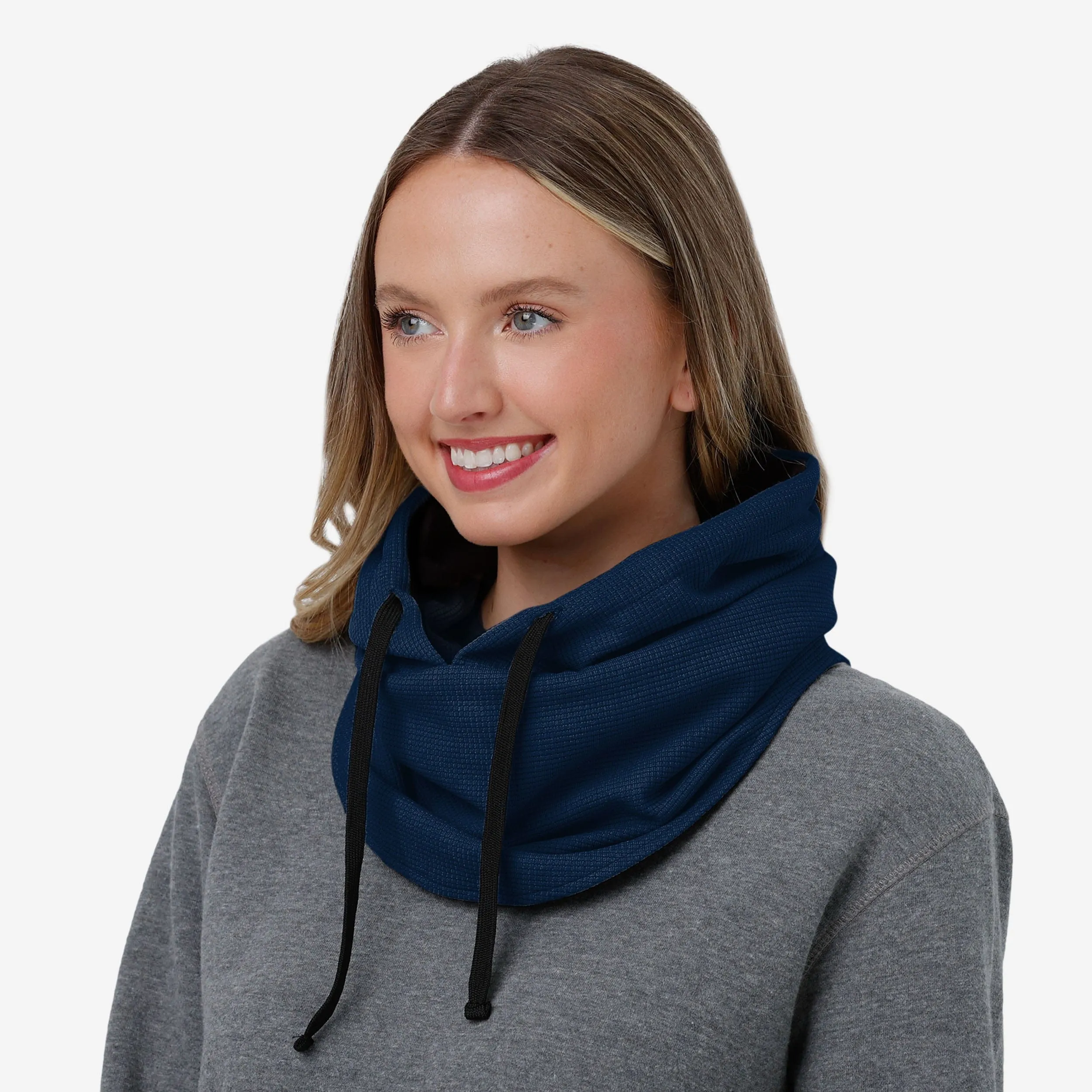 Chicago Bears Waffle Drawstring Hooded Gaiter
