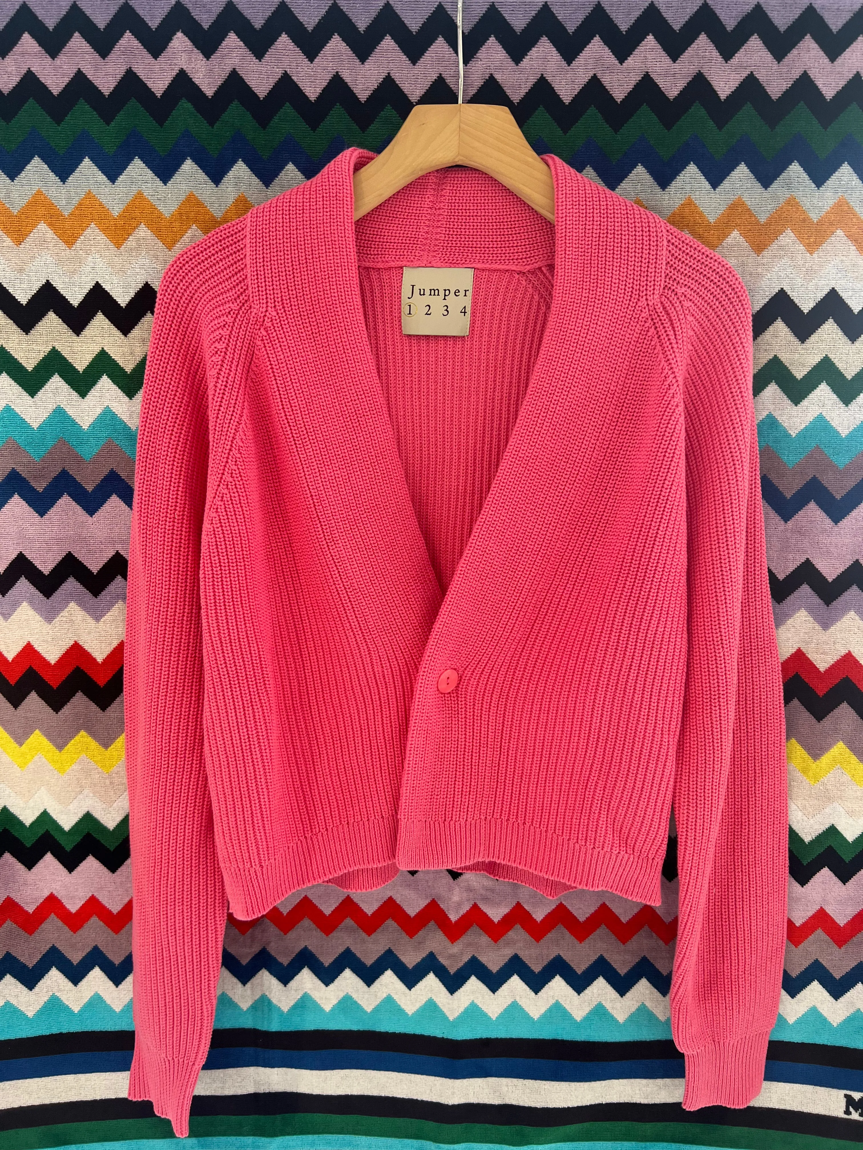 Cotton Rib Cardigan