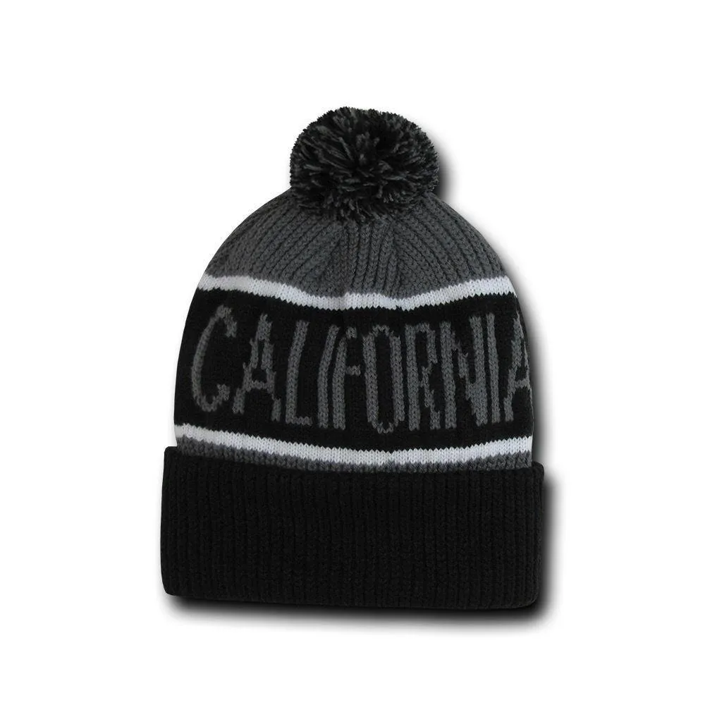 Cuglog Cotopaxi Beanies Fuzzy Ball Pom Pom Style Winter Caps Hats Ski
