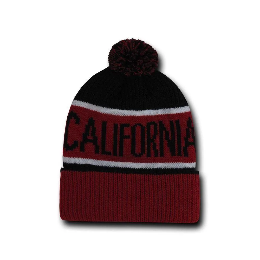 Cuglog Cotopaxi Beanies Fuzzy Ball Pom Pom Style Winter Caps Hats Ski