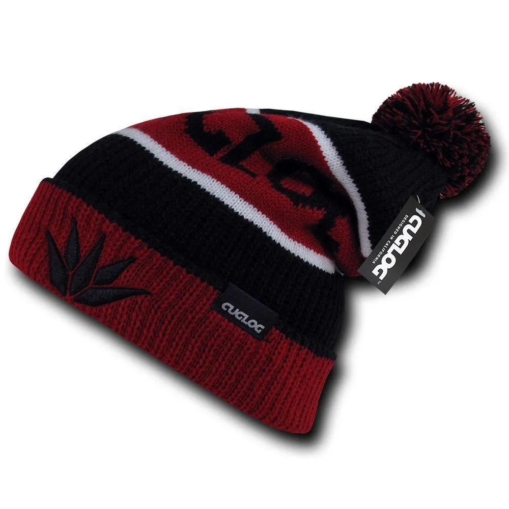 Cuglog Cotopaxi Beanies Fuzzy Ball Pom Pom Style Winter Caps Hats Ski