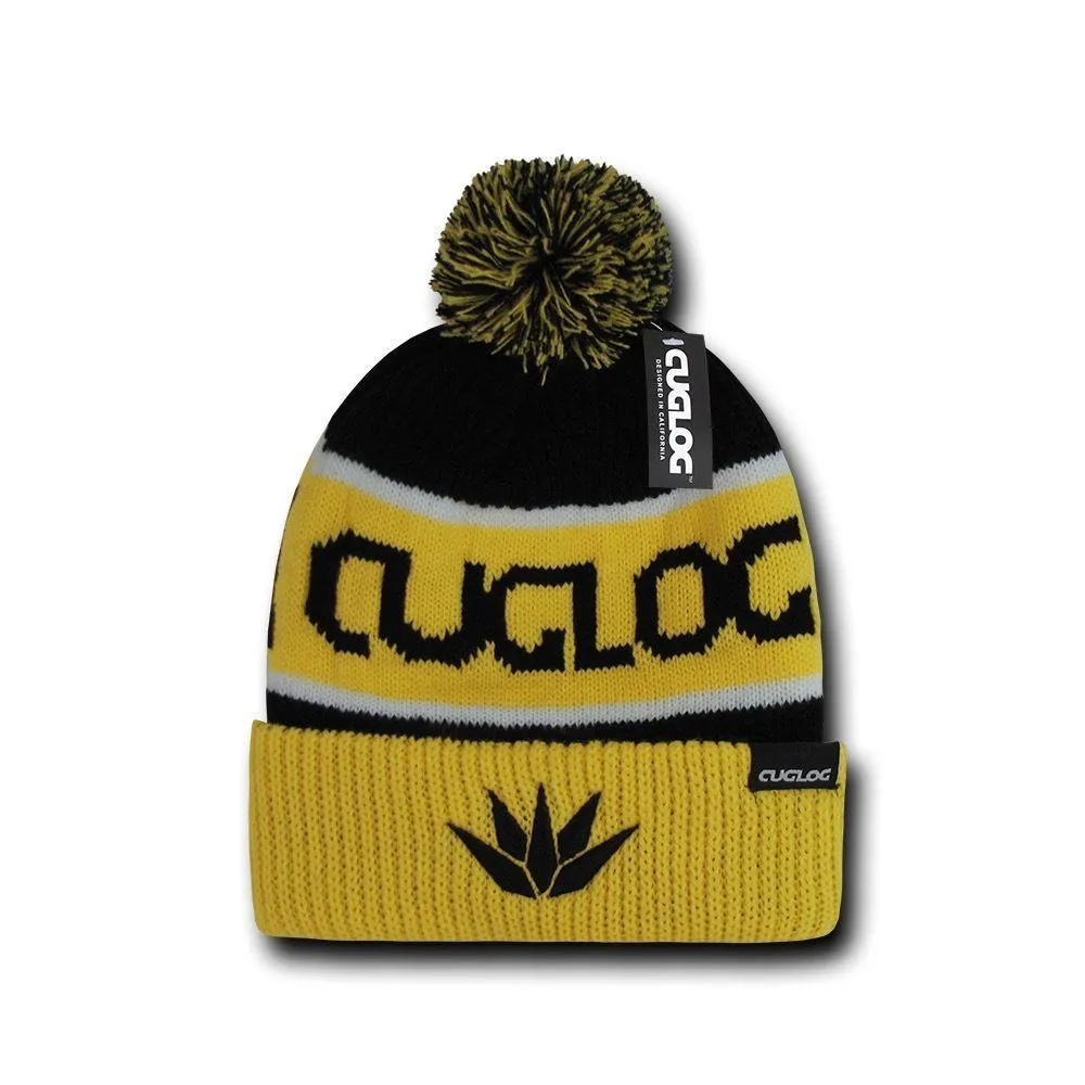 Cuglog Cotopaxi Beanies Fuzzy Ball Pom Pom Style Winter Caps Hats Ski