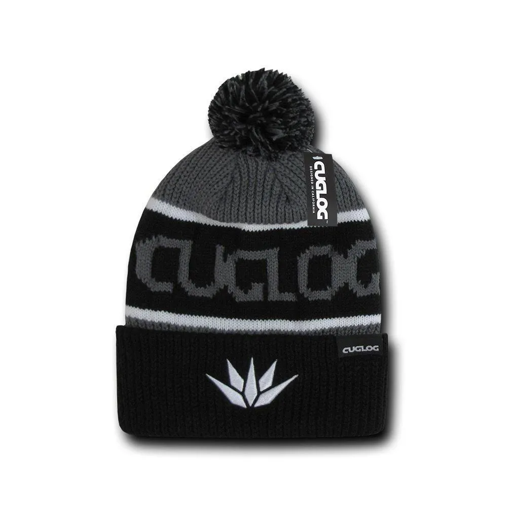 Cuglog Cotopaxi Beanies Fuzzy Ball Pom Pom Style Winter Caps Hats Ski