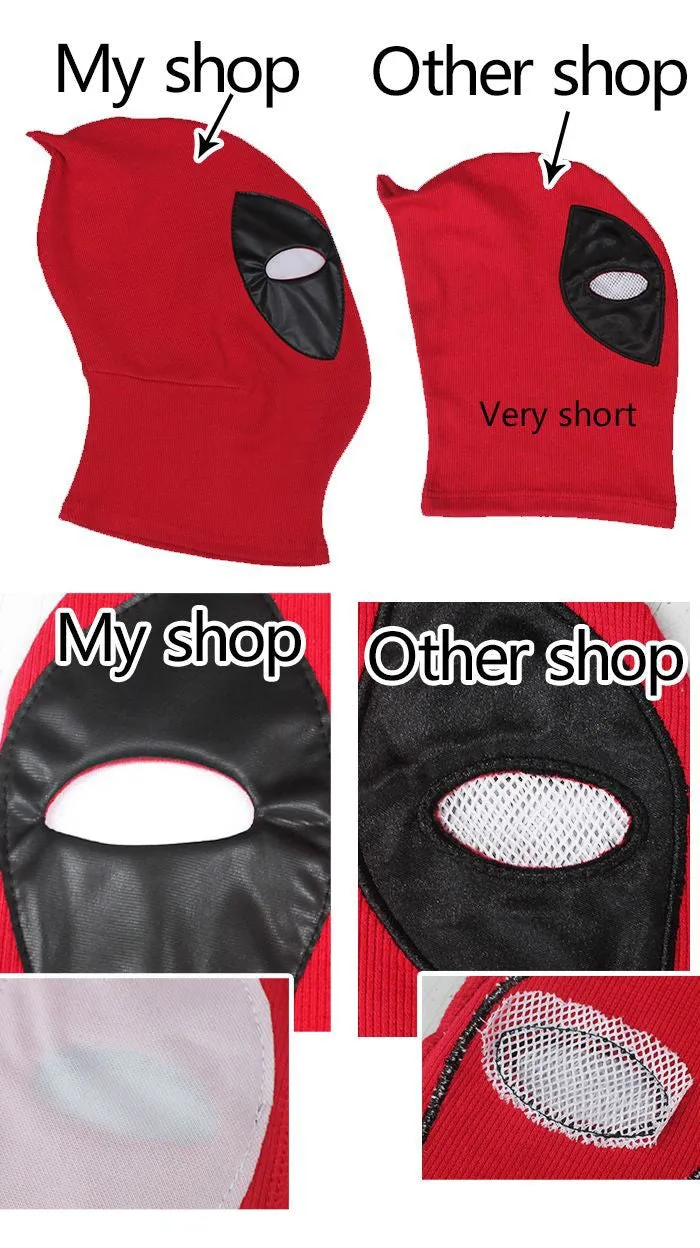 Deadpool Superhero Mask Balaclava Halloween Cosplay Costume X-men Party Full Face