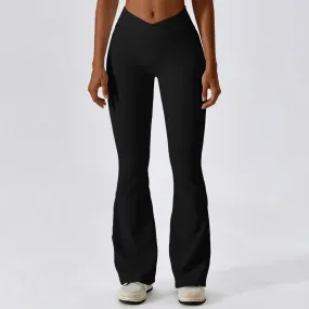 Delilah -  High Waist Active Flare Pants