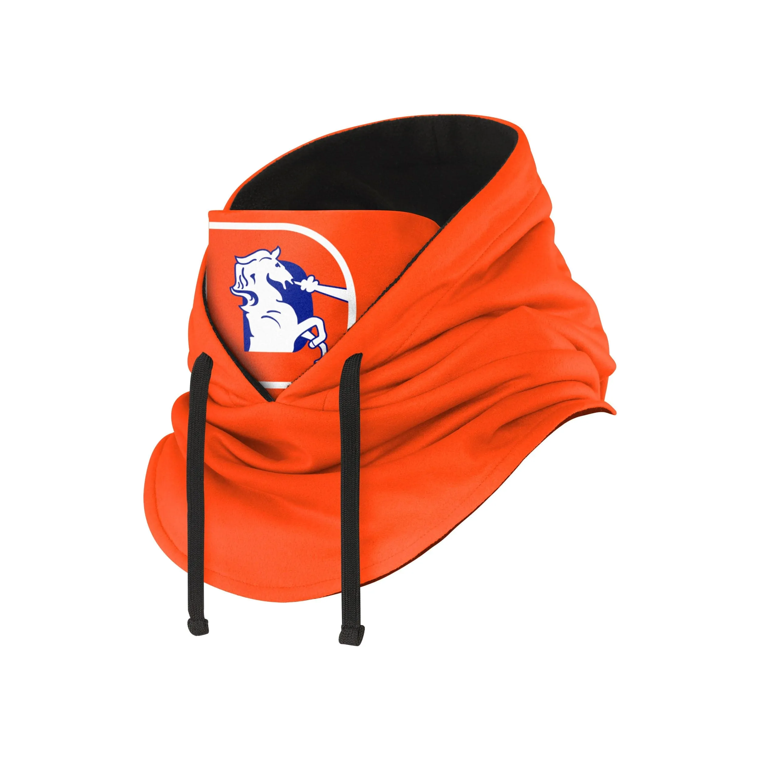 Denver Broncos NFL Retro Drawstring Hooded Gaiter
