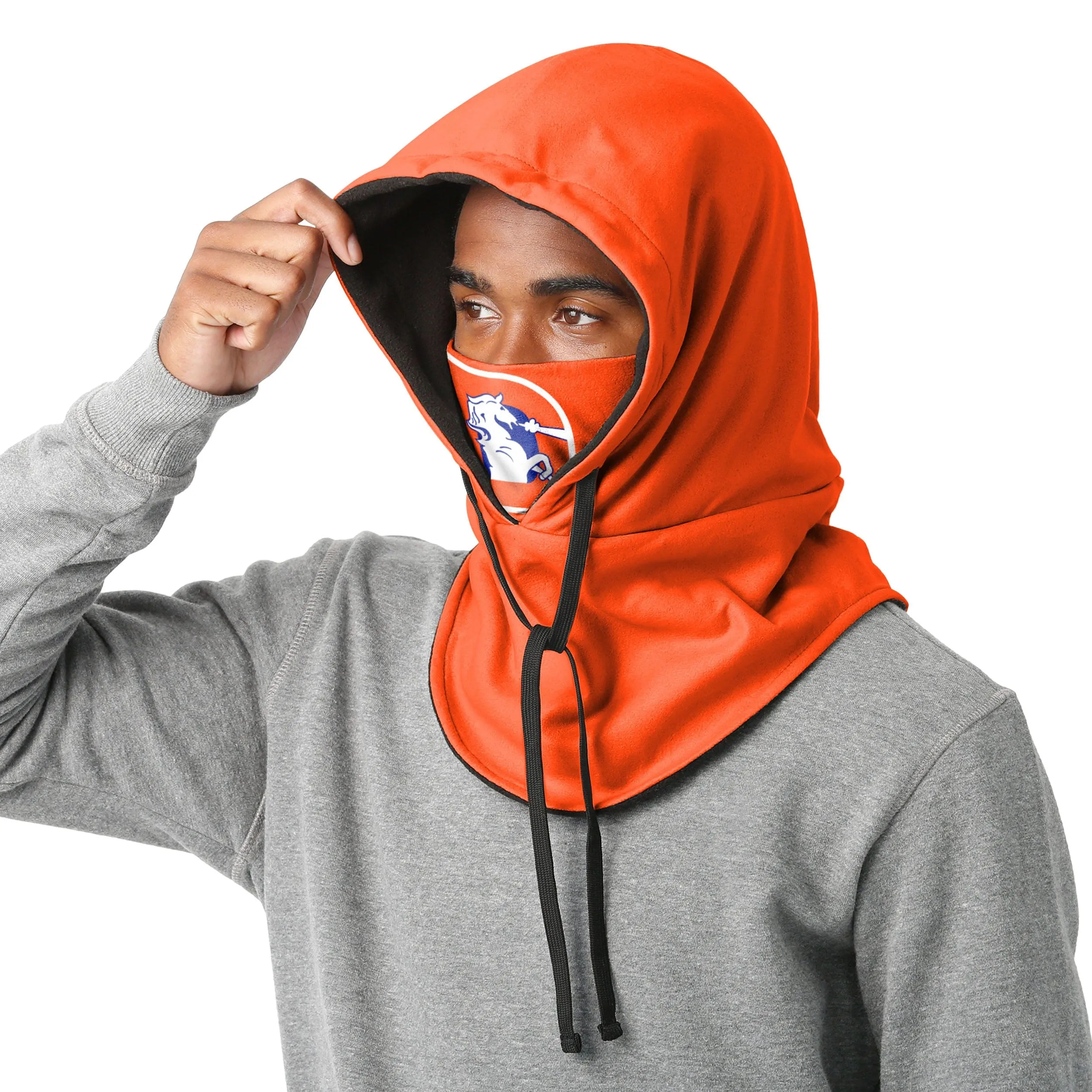Denver Broncos NFL Retro Drawstring Hooded Gaiter