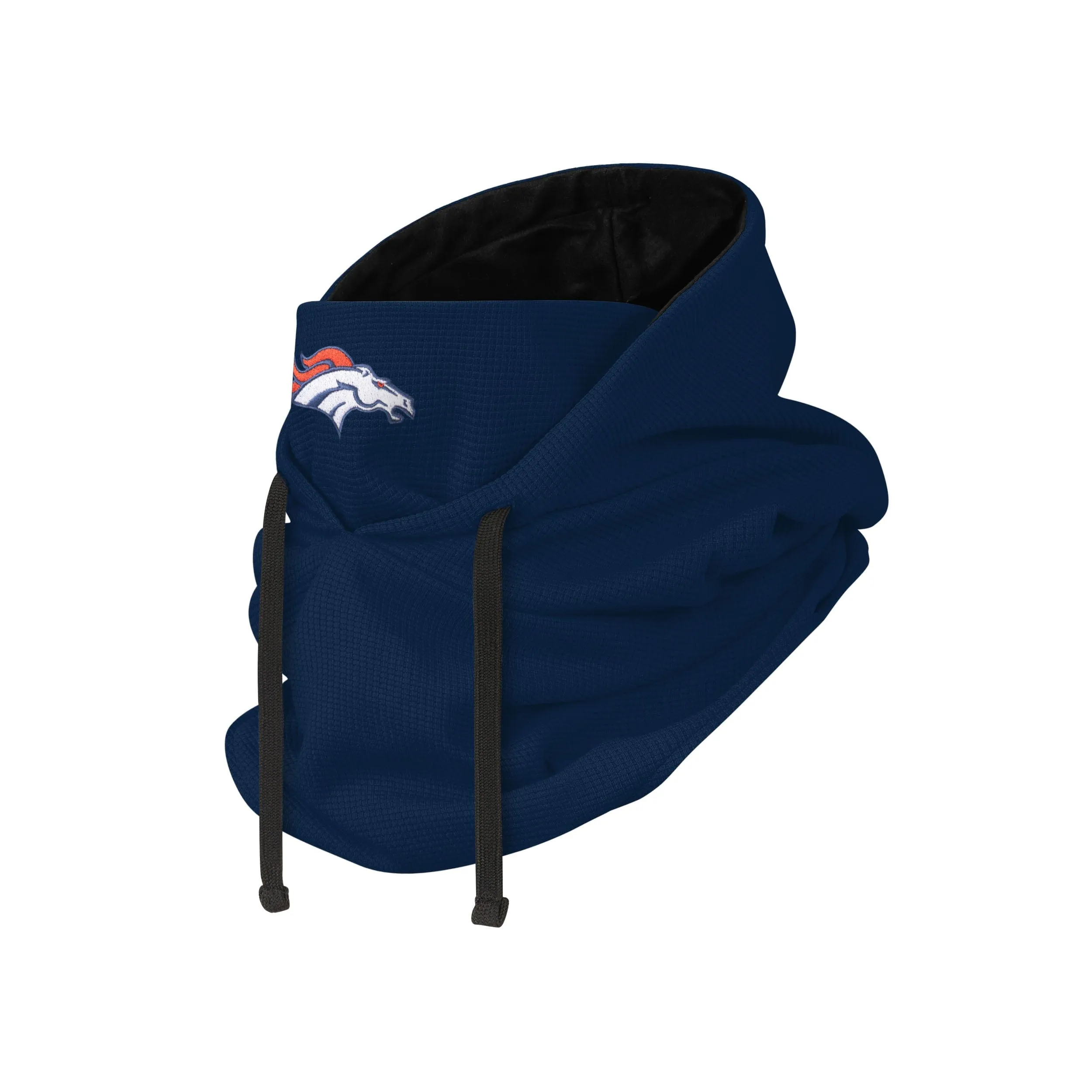 Denver Broncos NFL Waffle Drawstring Hooded Gaiter