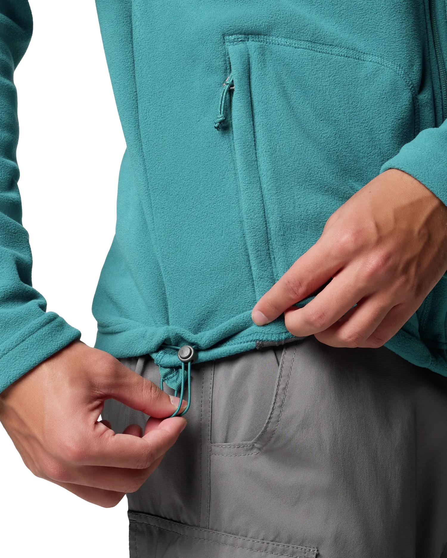 Fast Trek Light Full Zip Fleece in River Blue