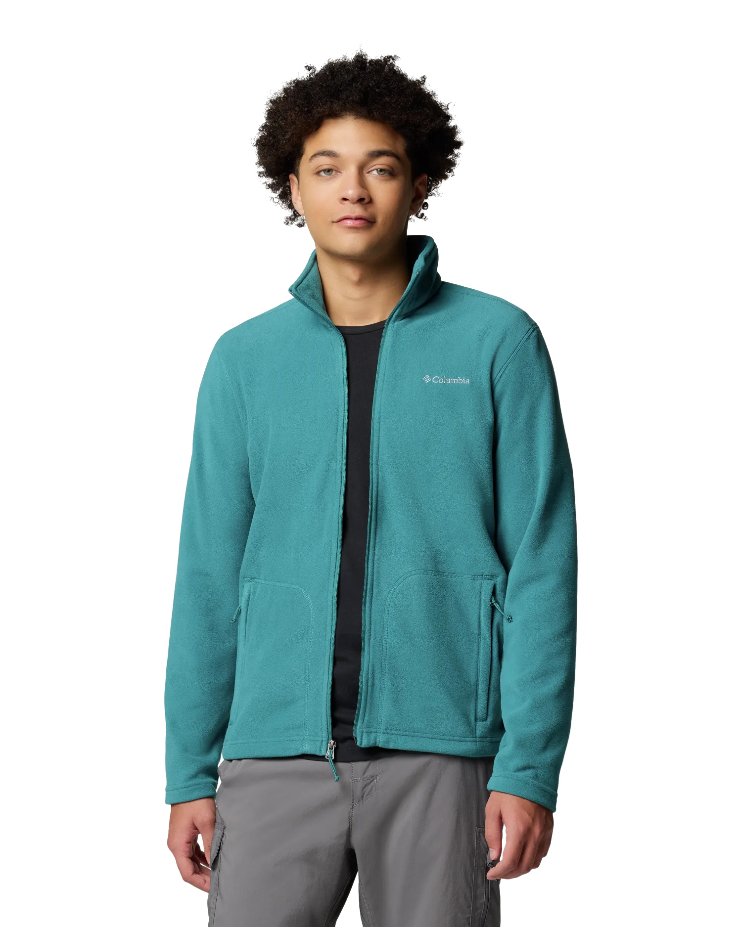 Fast Trek Light Full Zip Fleece in River Blue