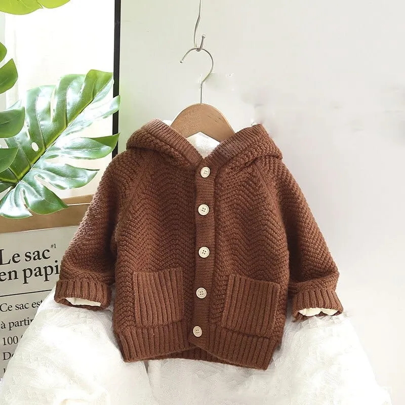 Fleece Lined Hooded Jacket