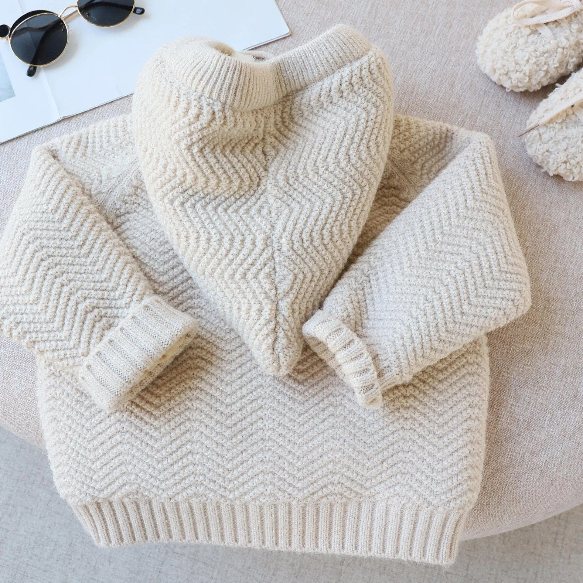Fleece Lined Hooded Jacket