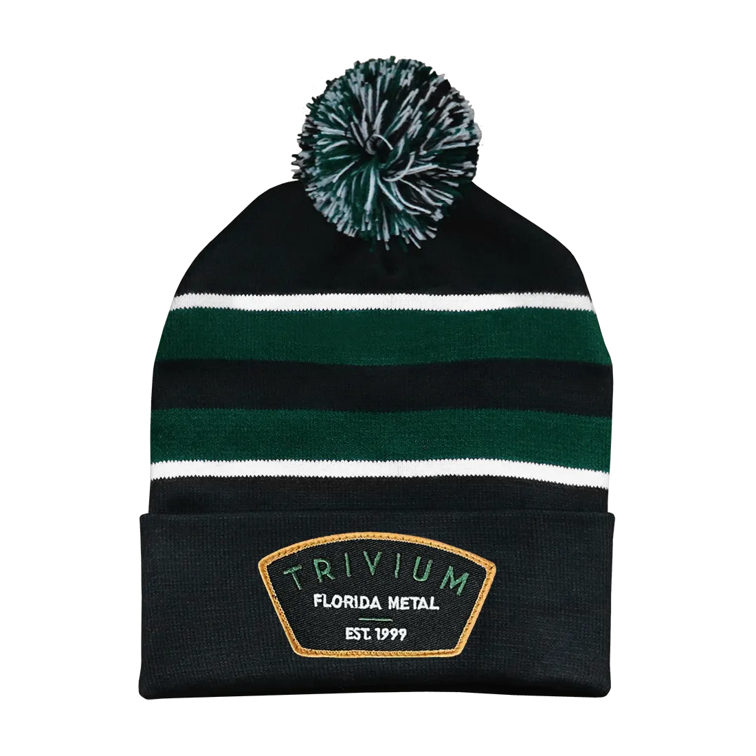 Florida Metal Pom Beanie