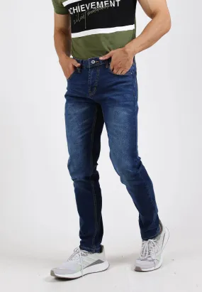 Forest Stretchable Slim Fit Jeans Men Denim Jeans | Seluar Jeans Lelaki Slim Fit - 610205