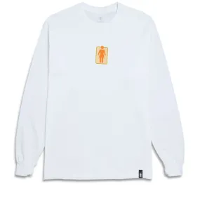 Girl OG Naturals Long Sleeve T-Shirt - White