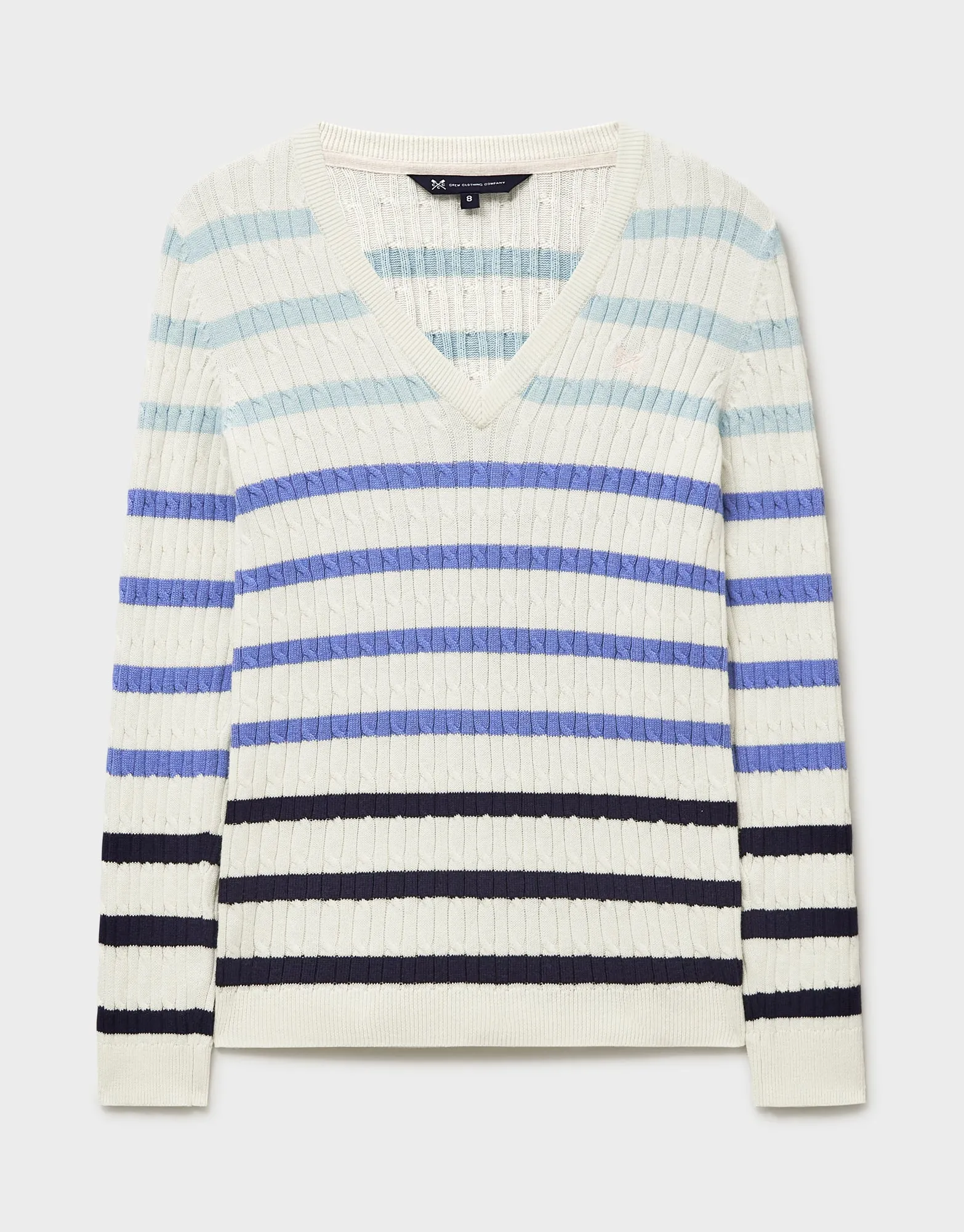 Heritage Cable V-Neck Jumper