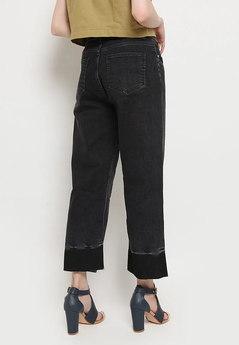 High Waist Denim Pants