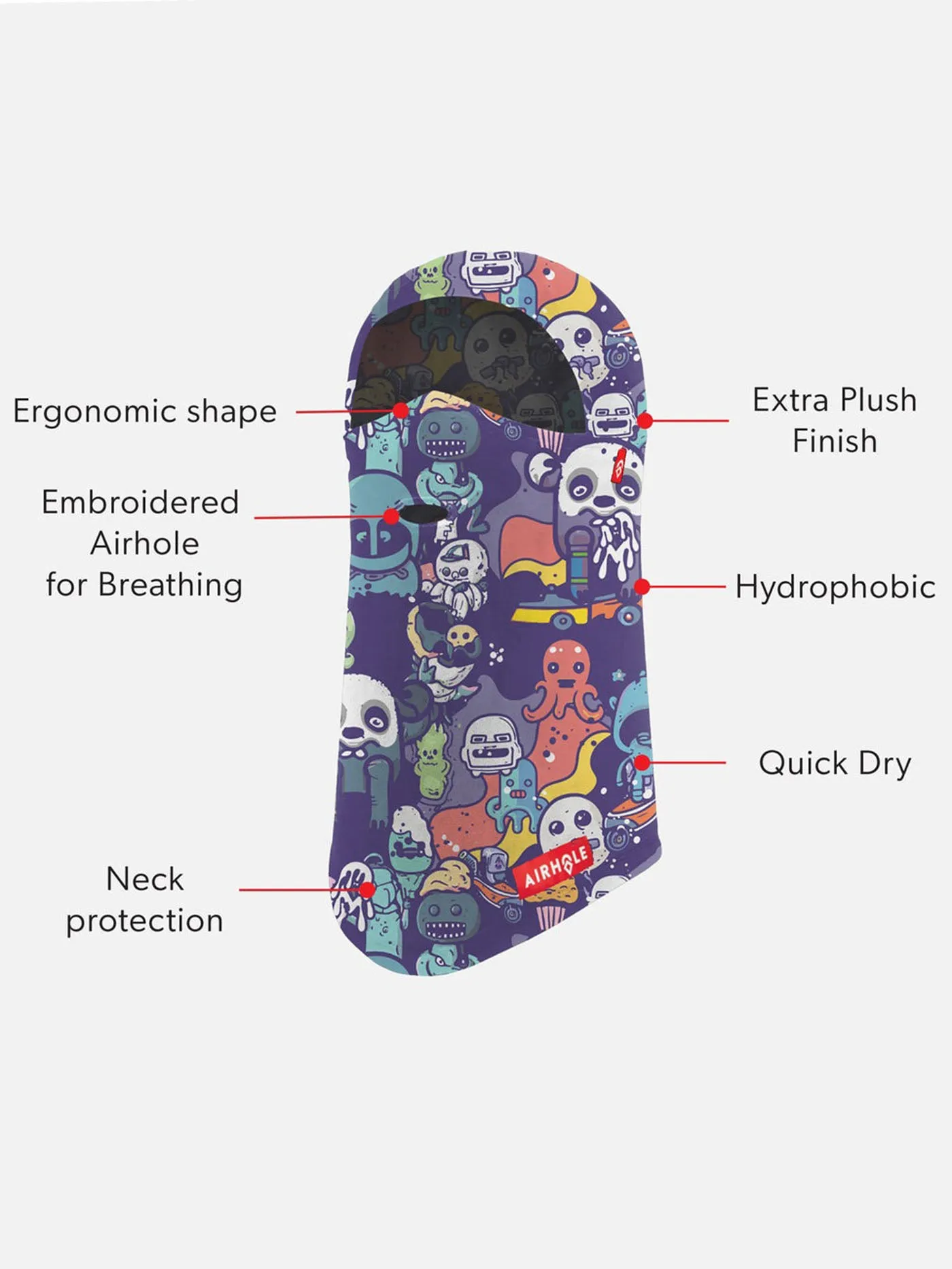 Hinge Milk Balaclava (Kids 7-14)
