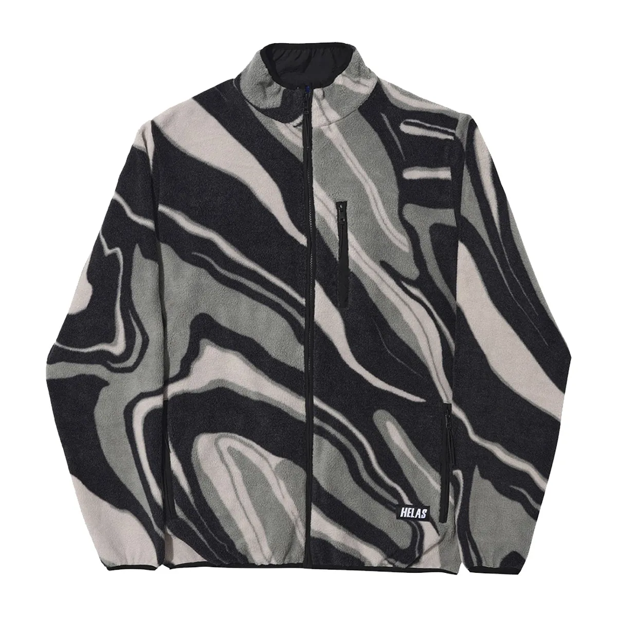 Hélas Avalanche Fleece Jacket - Grey/Black