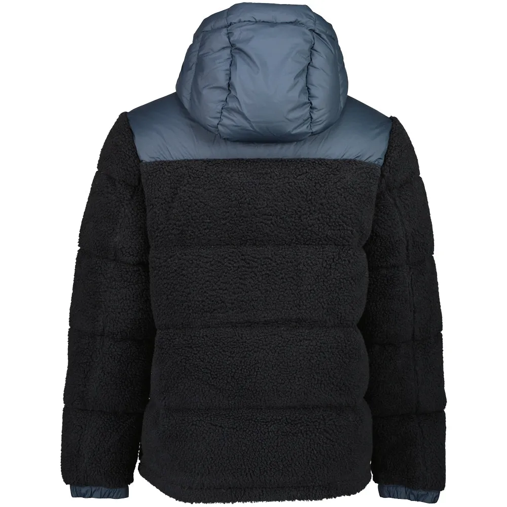 Hooded Fleece Down Jacket