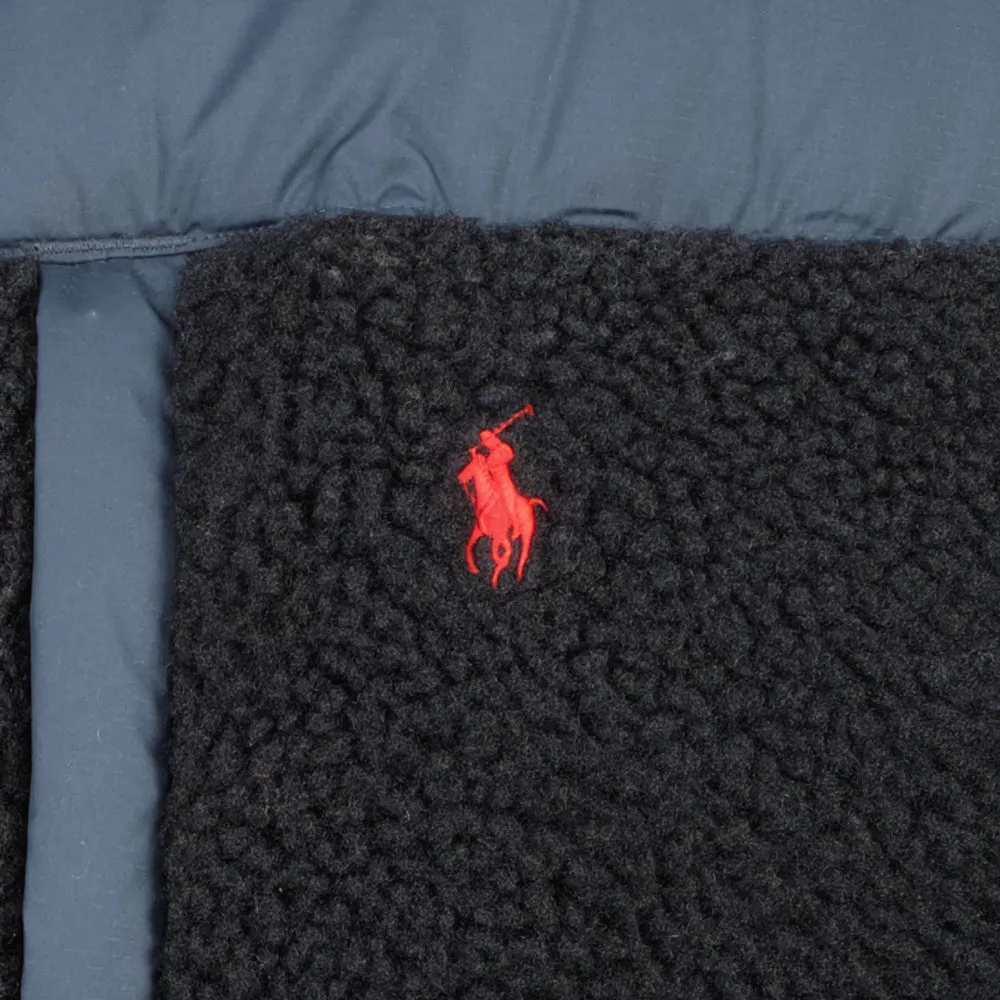 Hooded Fleece Down Jacket