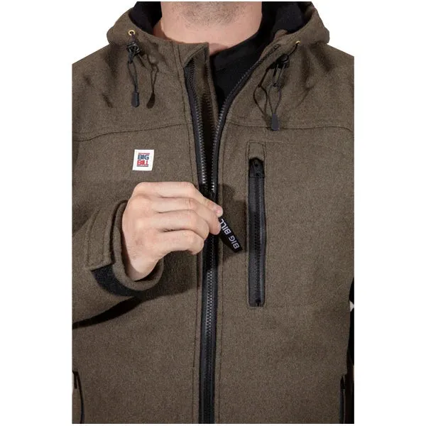 Jacket - Big Bill Hooded Merino Wool Jacket, JKTMER🍁