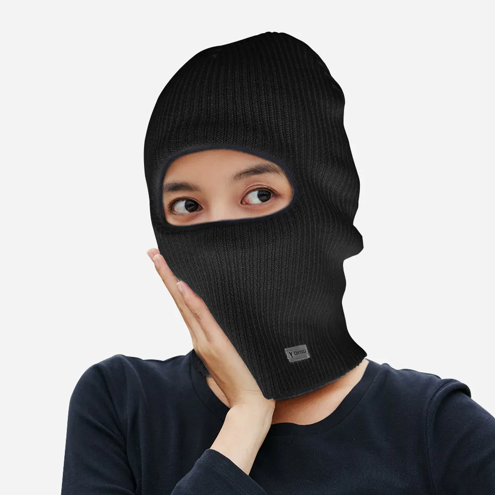 Japan Stock Winter Beanie Balaclava Knitted Full Face Cover Ski Hats