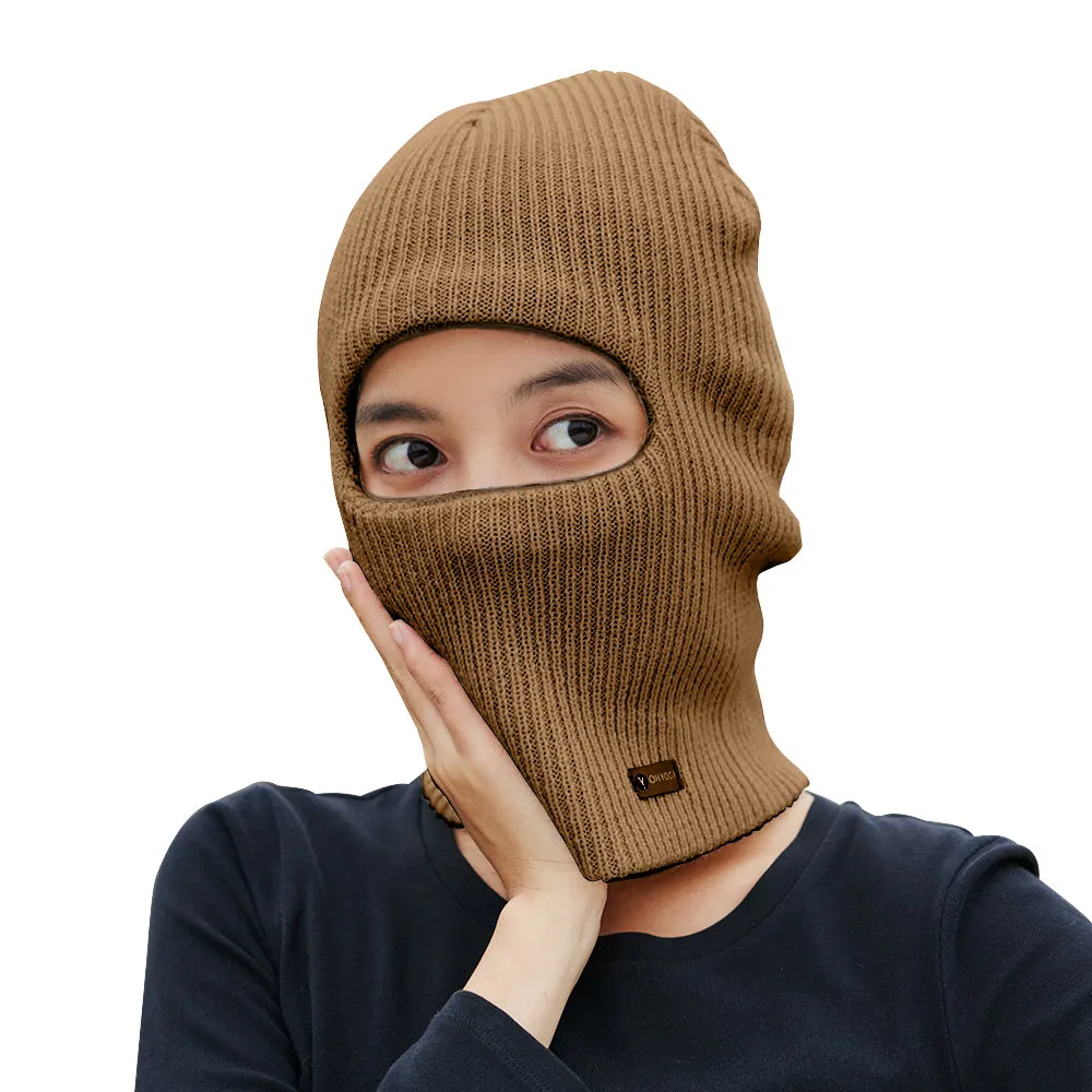 Japan Stock Winter Beanie Balaclava Knitted Full Face Cover Ski Hats