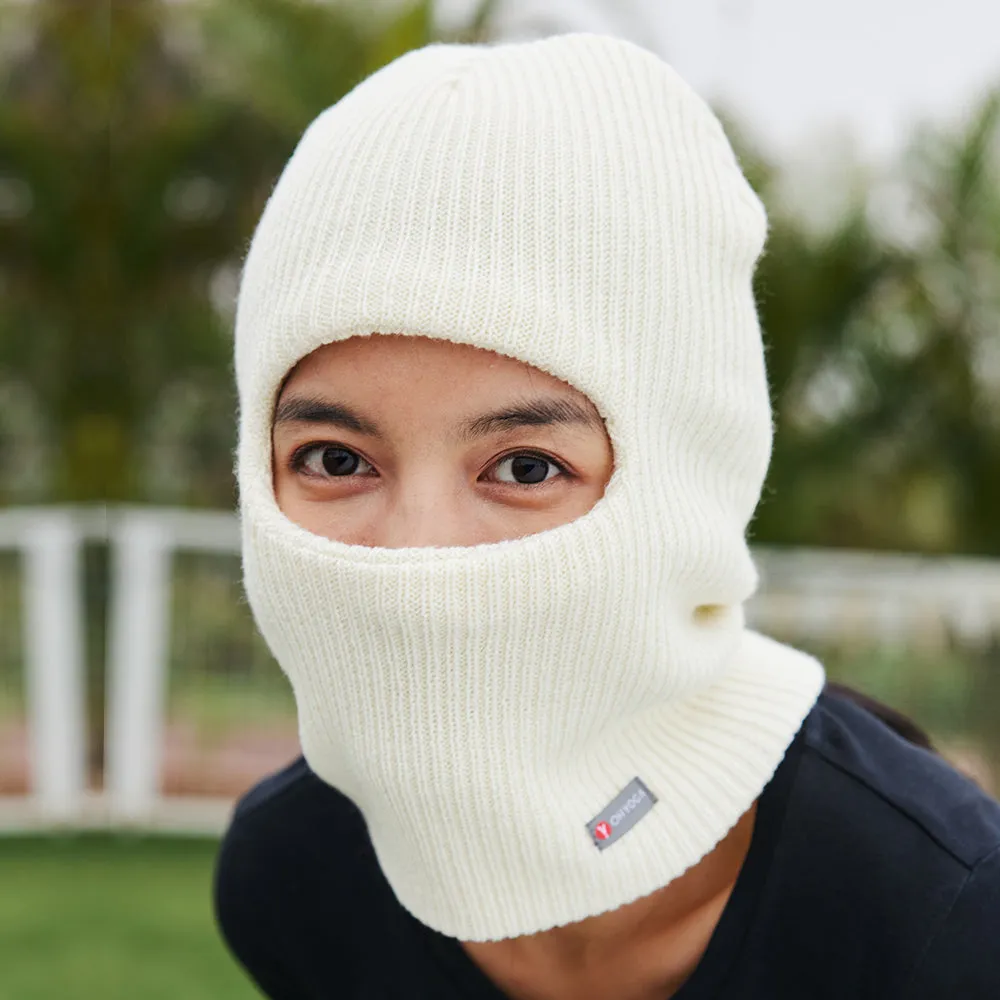 Japan Stock Winter Beanie Balaclava Knitted Full Face Cover Ski Hats