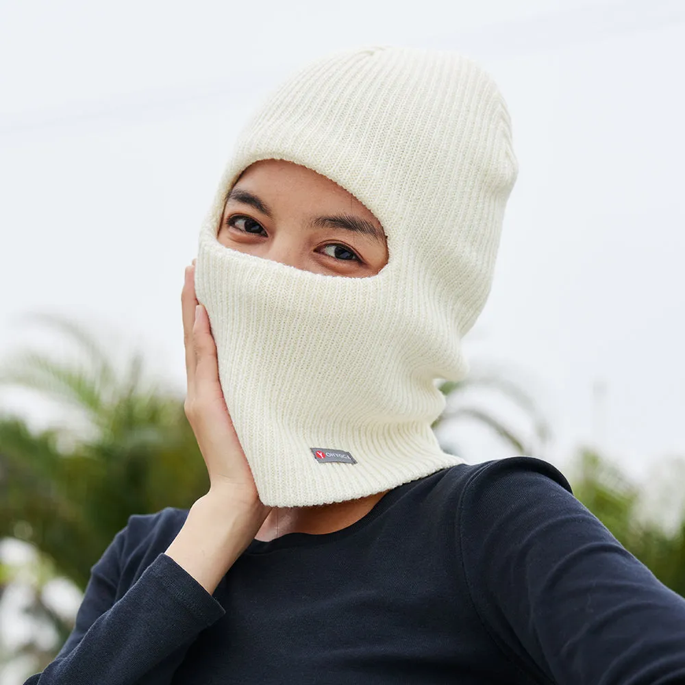 Japan Stock Winter Beanie Balaclava Knitted Full Face Cover Ski Hats