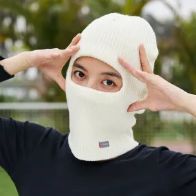 Japan Stock Winter Beanie Balaclava Knitted Full Face Cover Ski Hats