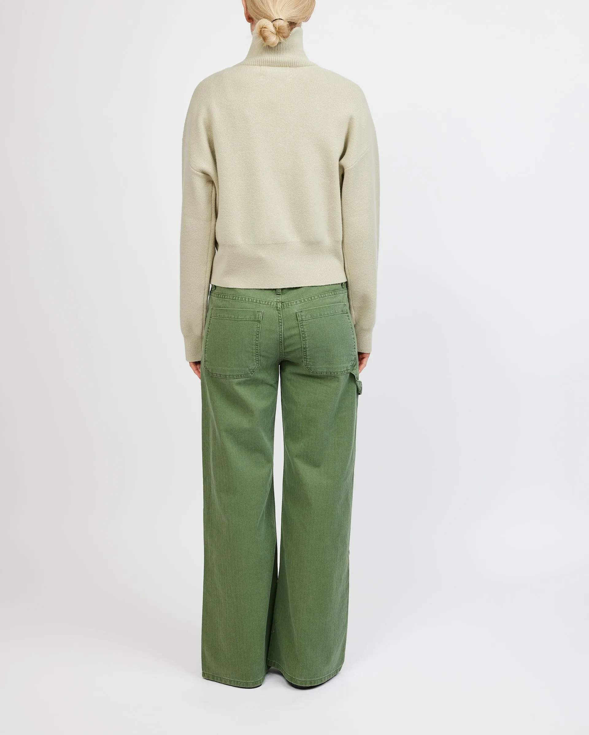 Jeanerica Guell Chevron Green Pants