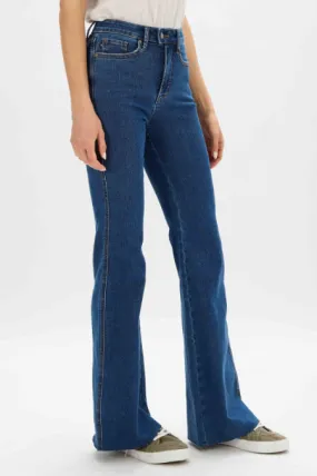 Judy Blue High Waisted Cool Denim Control To Flare Jeans