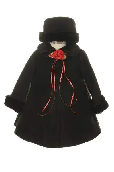 KD166 - Fleece Cape Baby Coat