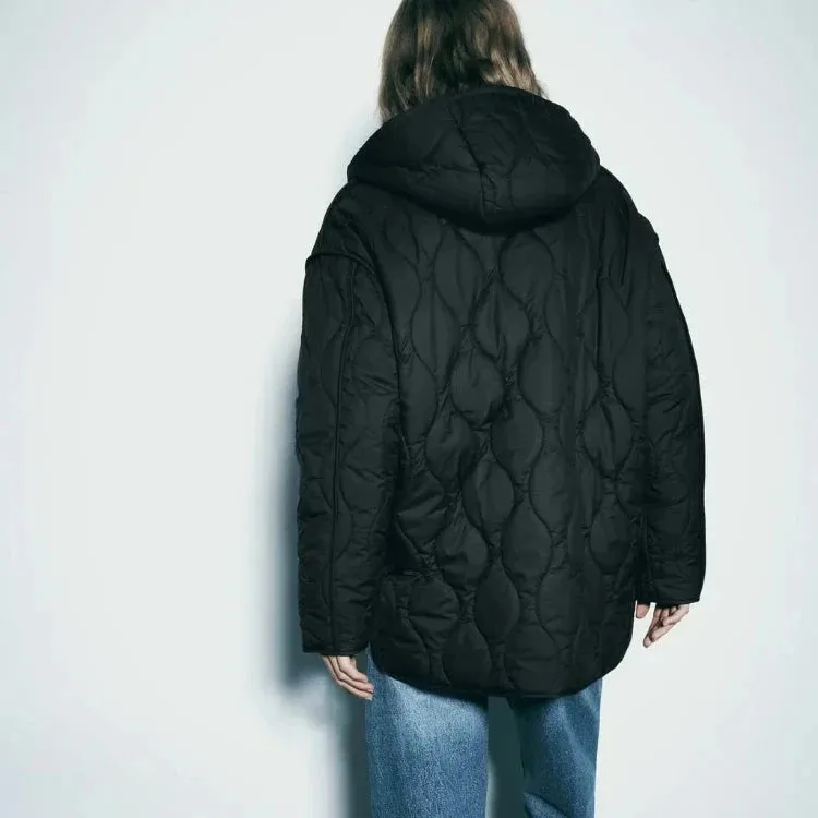 Kensie Quilted Puffer Jumper Jacket