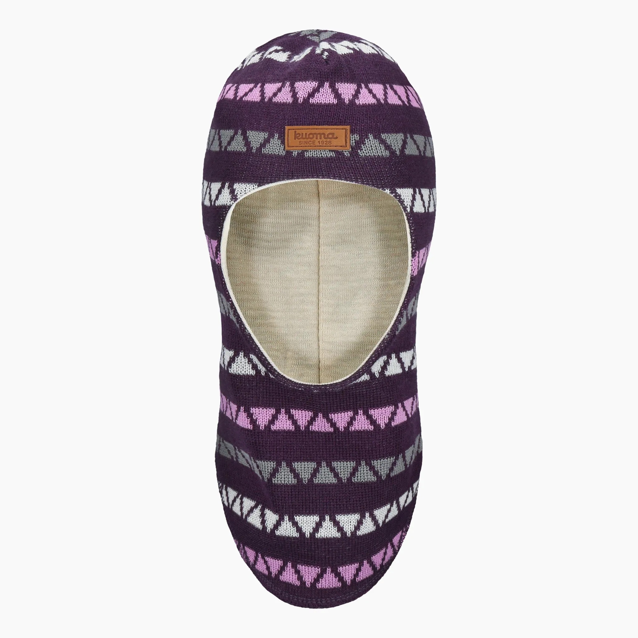 Kids´ balaclava Namu, Plum