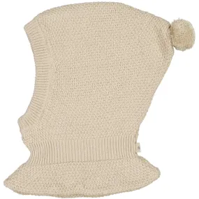 Knitted Balaclava Pomi - fossil