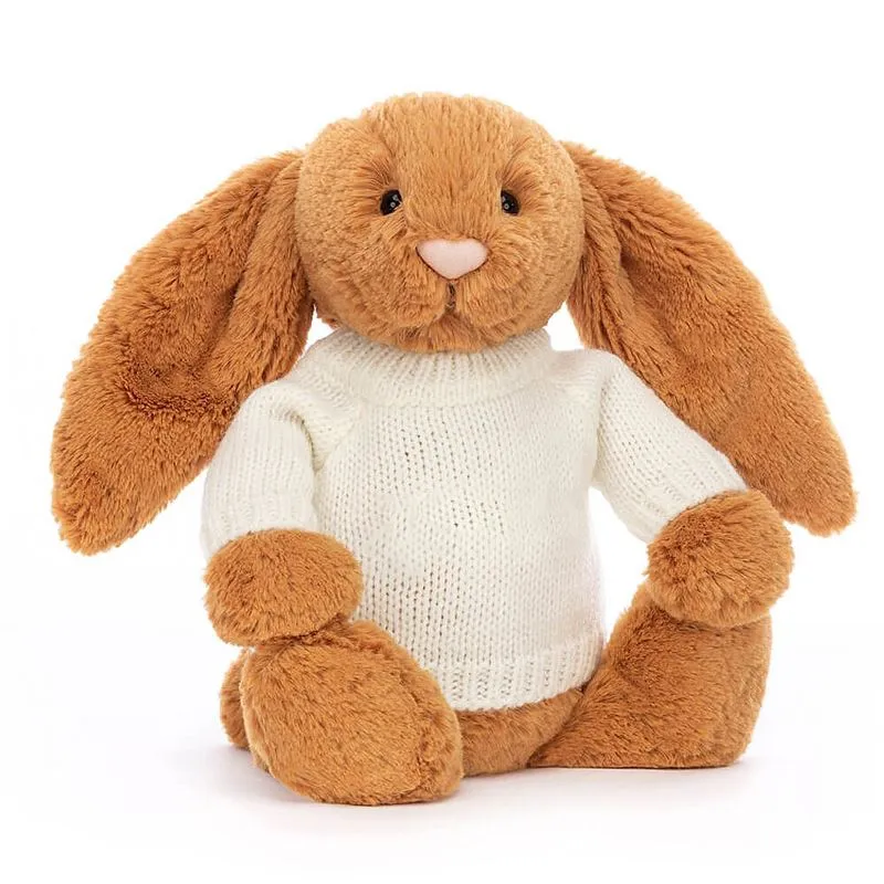 Knitted Jumper Cream - Fits Medium Bashful Jellycat (JUMPER ONLY)